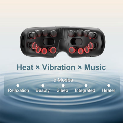 FaceWave Mask heat, vibration and music modes